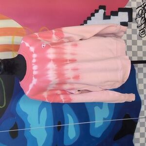 Champion tie dye sweatshirt